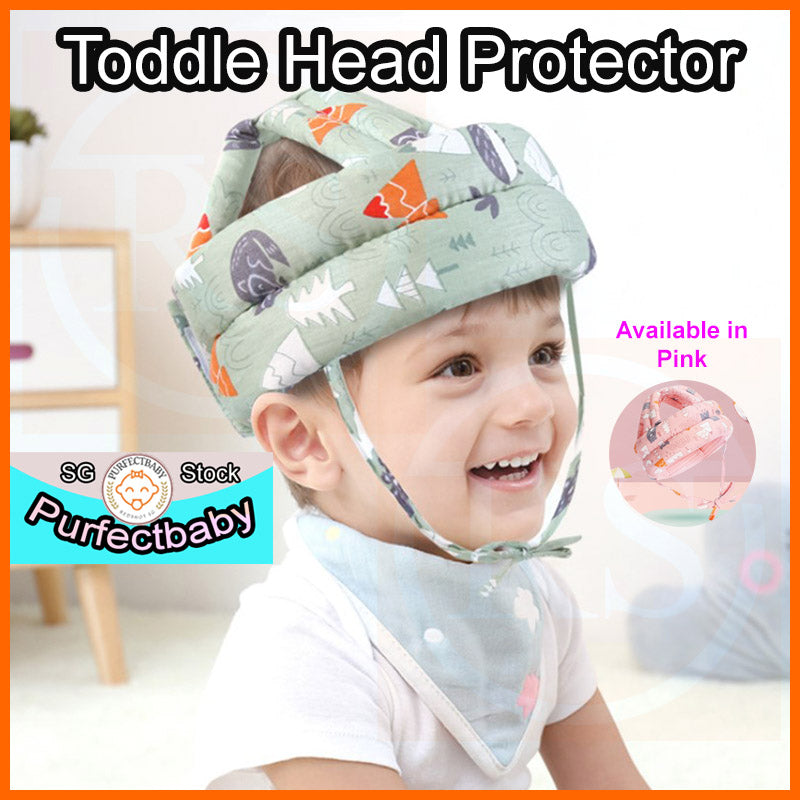 ❤️Toddler Helmet❤️Baby Head Protection Adjustable Soft Safety Helmet Walk Safety Headguard❤️SG Seller❤️
